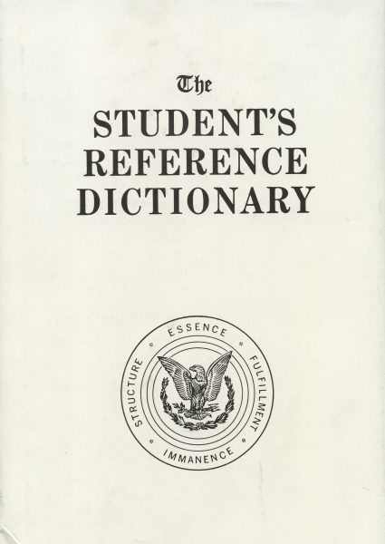 paper dictionary reference